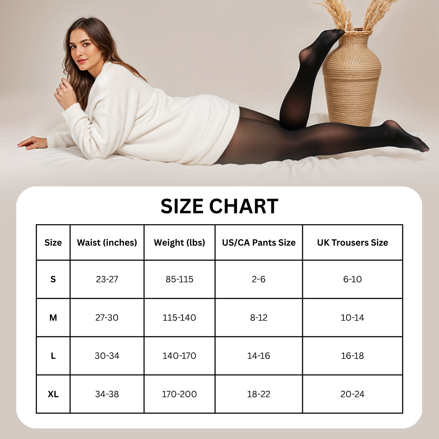 Qotton Chic Fur Tights